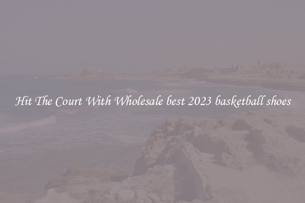 Hit The Court With Wholesale best 2023 basketball shoes