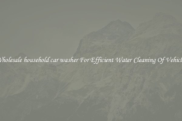 Wholesale household car washer For Efficient Water Cleaning Of Vehicles